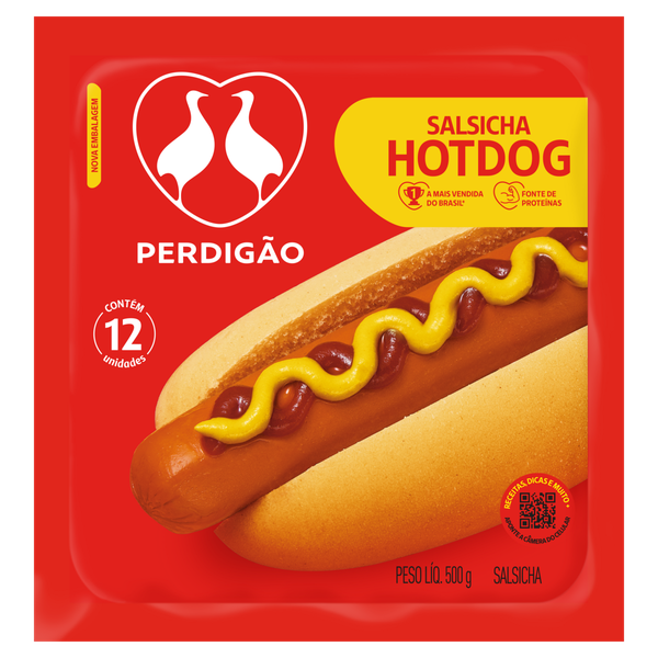 Salsicha Perdigão Hot Dog 500g