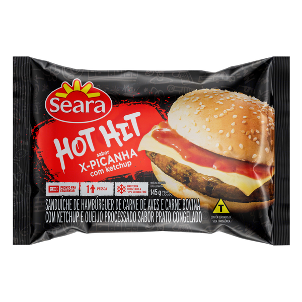 Sanduíche Hot Hit Seara Picanha 145g