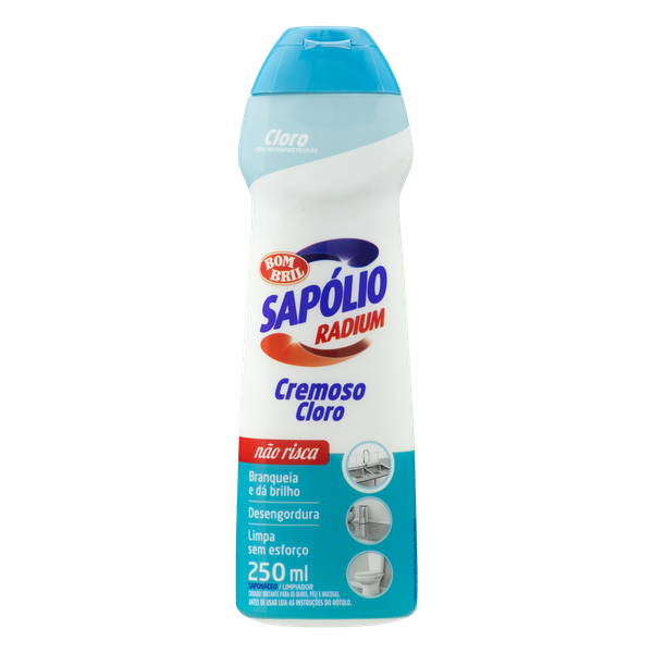 Sapólio Radium Cremoso Cloro 250ml