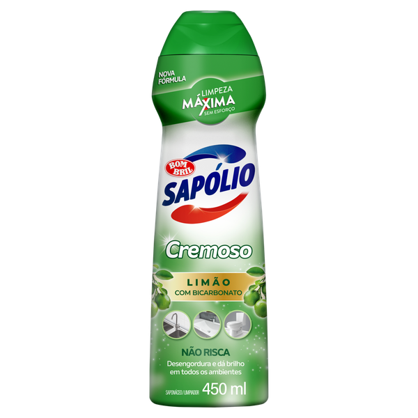 Sapólio Radium Cremoso Limão 450ml