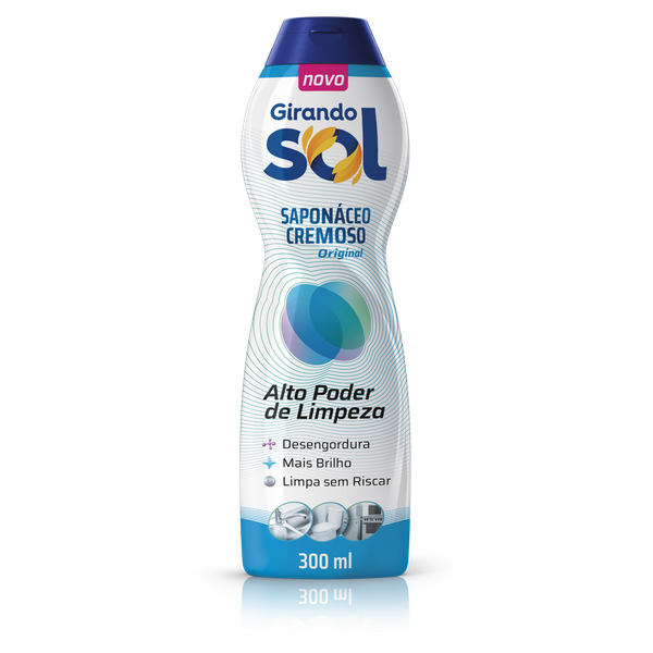 Saponáceo Cremoso Girando Sol Original 300ml