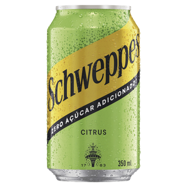 Refrigerante Schweppes Cítrico 350ml Lata