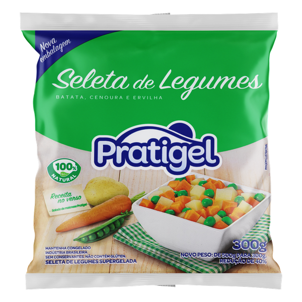 Seleta Legumes Pratigel Congelado 300g