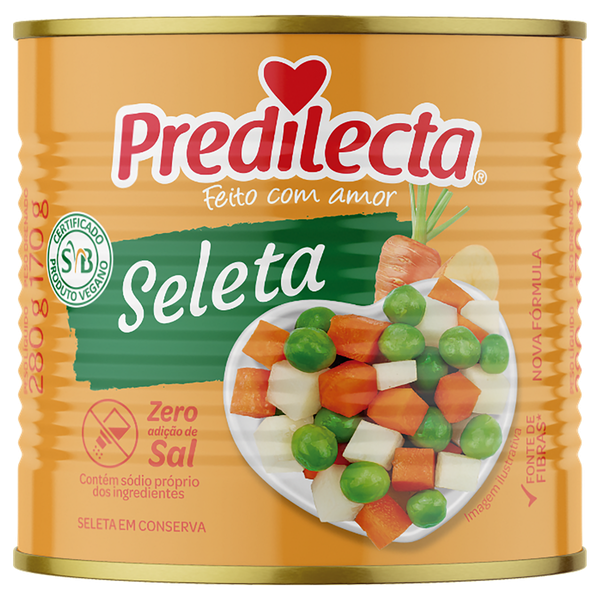 Seleta de Legumes Predilecta Lata 170g