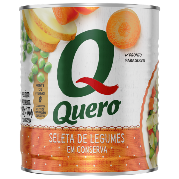 Seleta de Legumes Quero Lata 170g