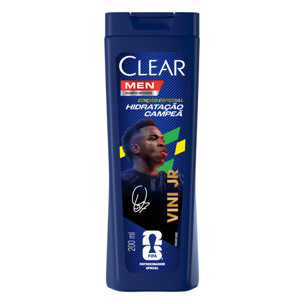 Shampoo Clear Anticaspa Hidratação Campeã 200ml