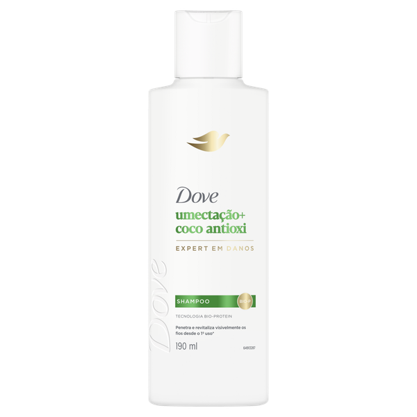 Shampoo Dove Umectação Coco 190ml