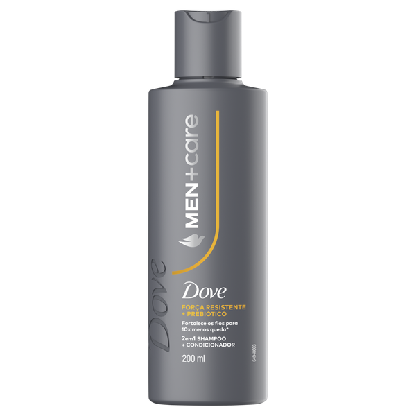 Shampoo Dove 2EM1 Men Força Resistência 200ml