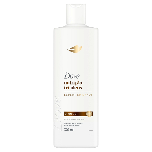 Shampoo Dove Nutrição Óleos 370ml