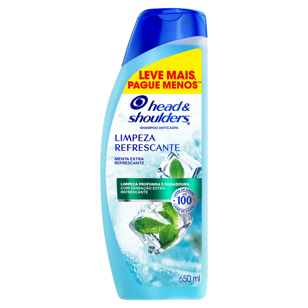 Shampoo Head & Shoulders Limpador Efica 650ml