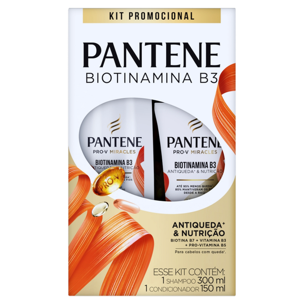 Shampoo Pantene Condicionador 150ml Biotina 300ml