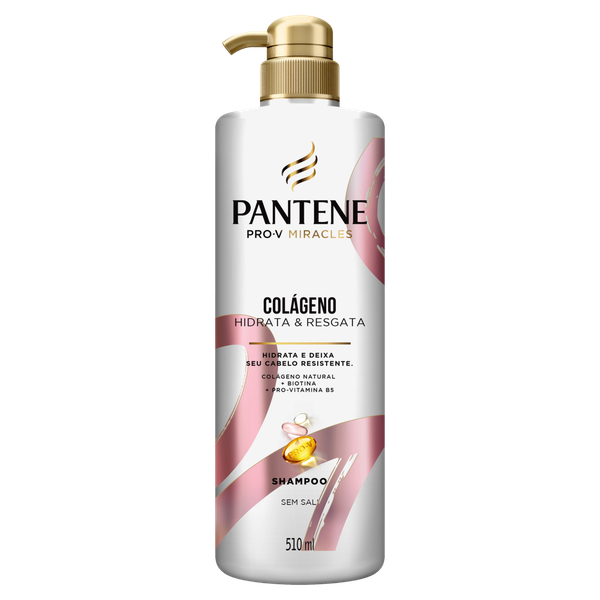 Shampoo Pantene Colágeno 510ml