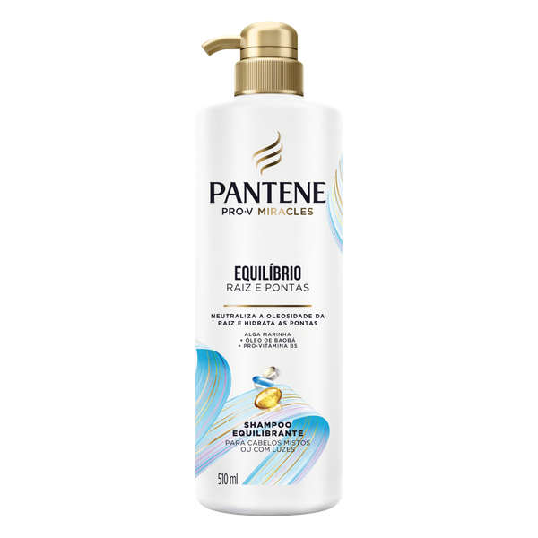 Shampoo Pantene Equilíbrio 510ml