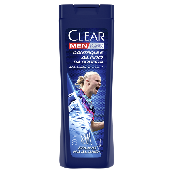 Shampoo Clear Anticaspa Men Controle da Coceira 200ml