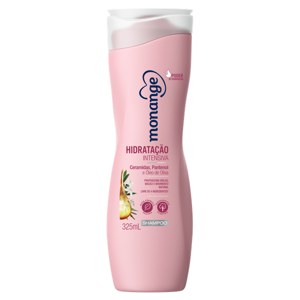 Shampoo Monange Hidrata Com Poder! 325ml