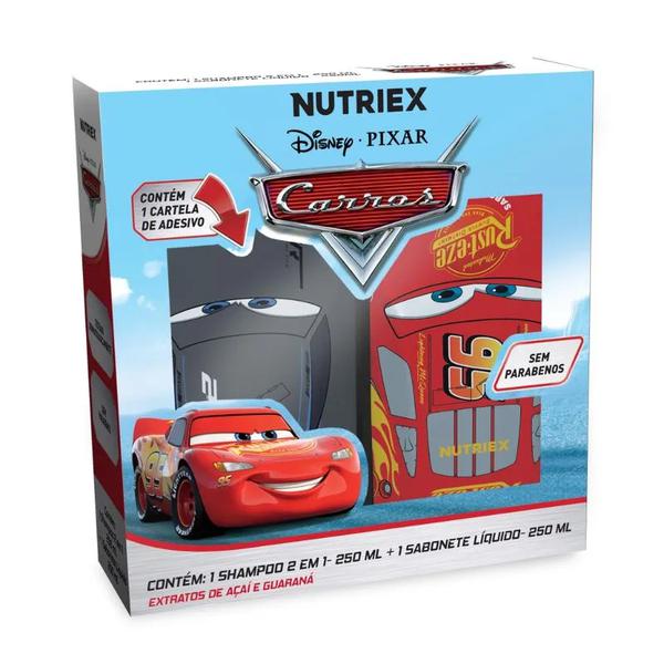 Shampoo Nutriex 250ml Sabonete Líquido 250ml Carros