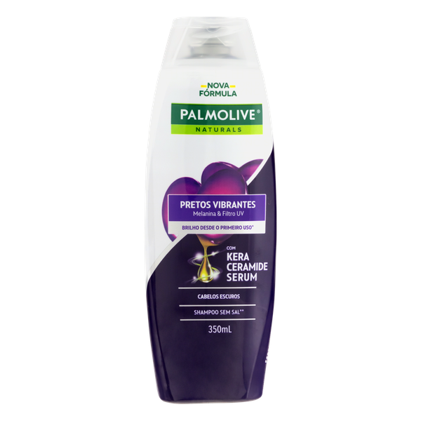 Shampoo Palmolive Naturals Pretos Vibrantes 350ml