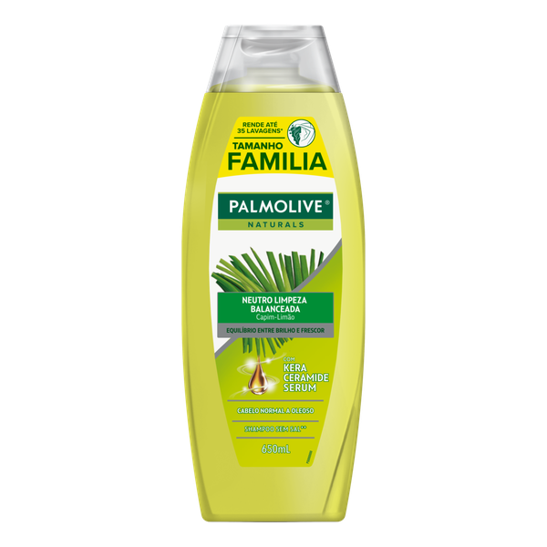 Shampoo Palmolive Naturals Limpeza Balanceada 650ml