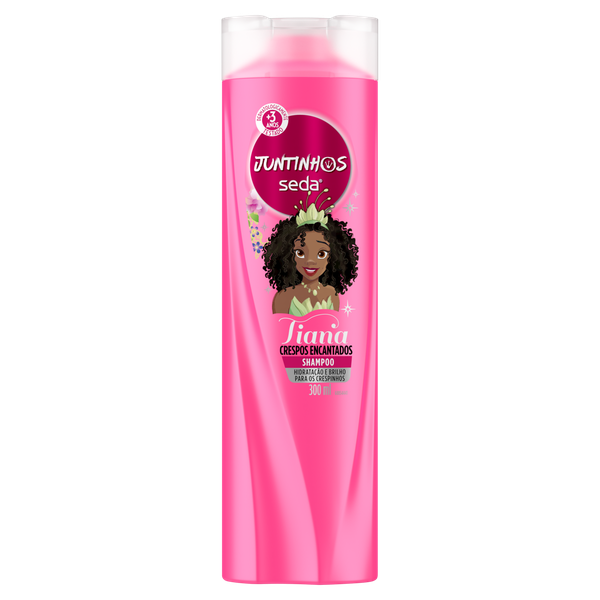 Shampoo Seda Juntinhos Tiana Crespos Encantados 300ml