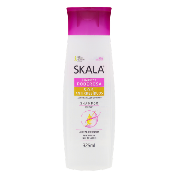 Shampoo Skala Anti Resíduos 325ml