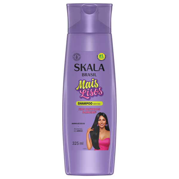 Shampoo Skala Mais Lisos 325ml