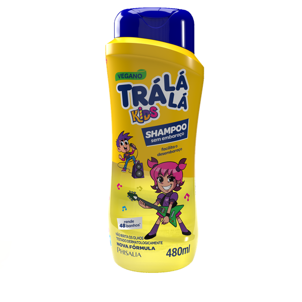 Shampoo Trá Lá Lá Kids sem Embaraço 480ml