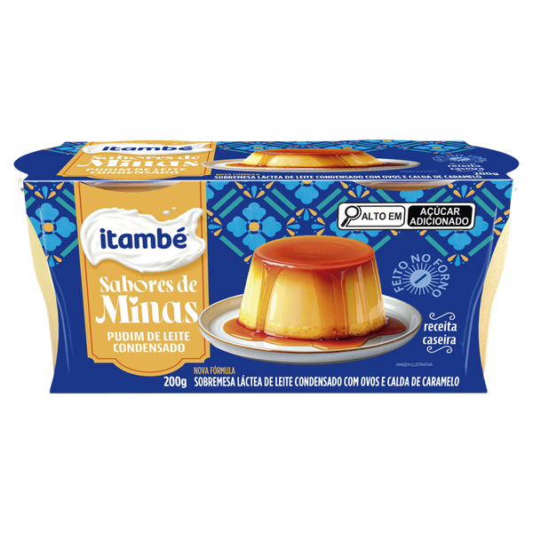 Sob Lactose Itambé Pudim 200g