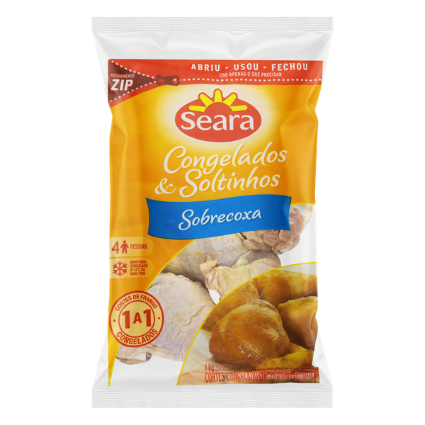 Sobrecoxa de Frango Seara Iqf 1kg