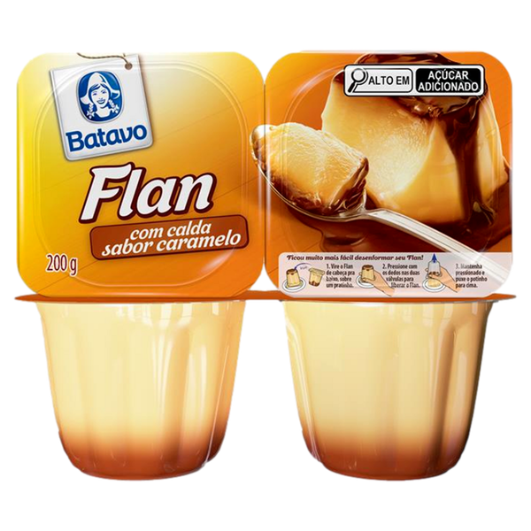 Sobremesa Batavo Flan Caramelo 200g