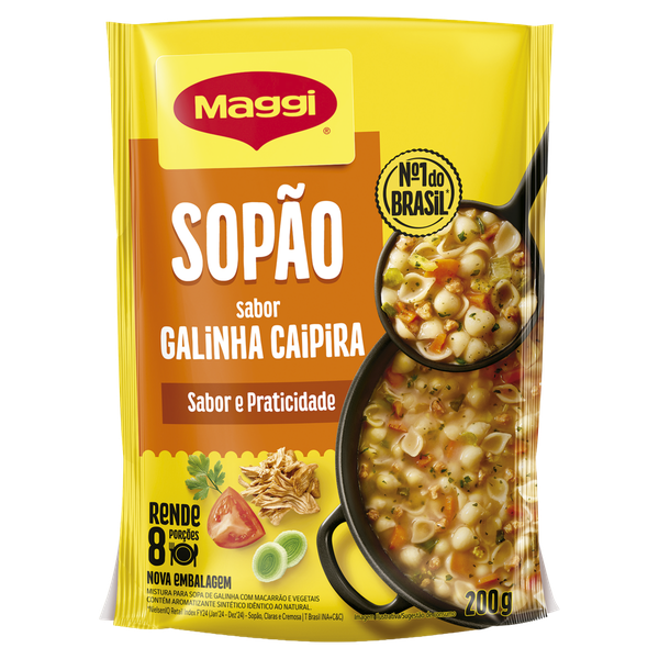 Sopão Maggi Galinha Caipira 200g