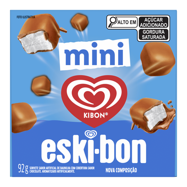 Sorvete Kibon Mini Eskibon 104g