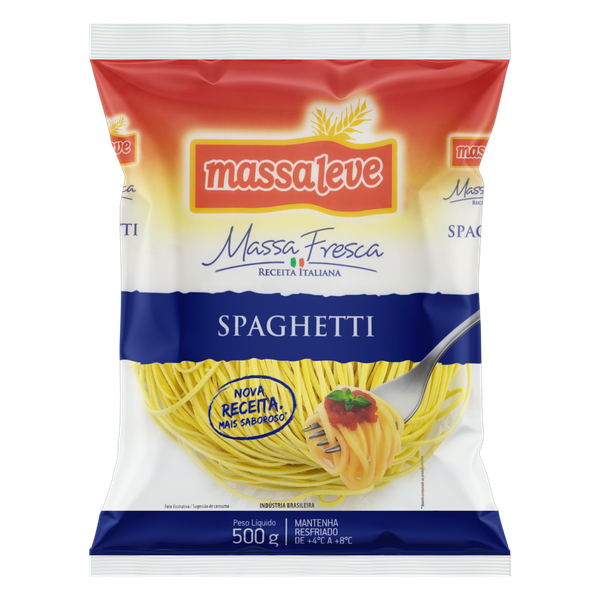 Spaghetti Massa Leve 500g
