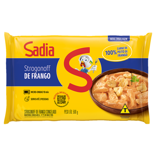 Strogonoff de Frango Sadia 500g