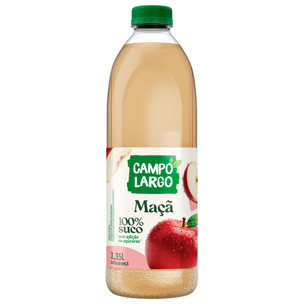 Suco Campo Largo Integral Maçã 1,35L PET