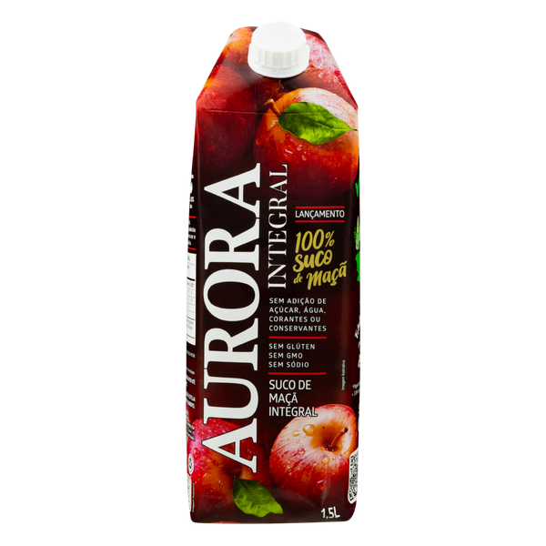 Suco de Maçã Aurora Integral Tipo 1,5L