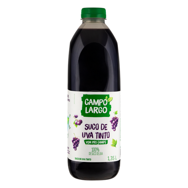Suco de Uva Integral Campo Largo 1,35L PET