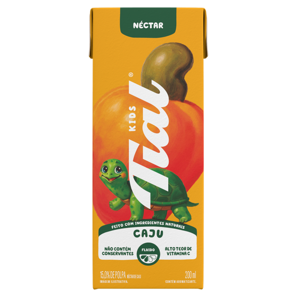 Suco Néctar Tial Caju Kids Tipo 200ml