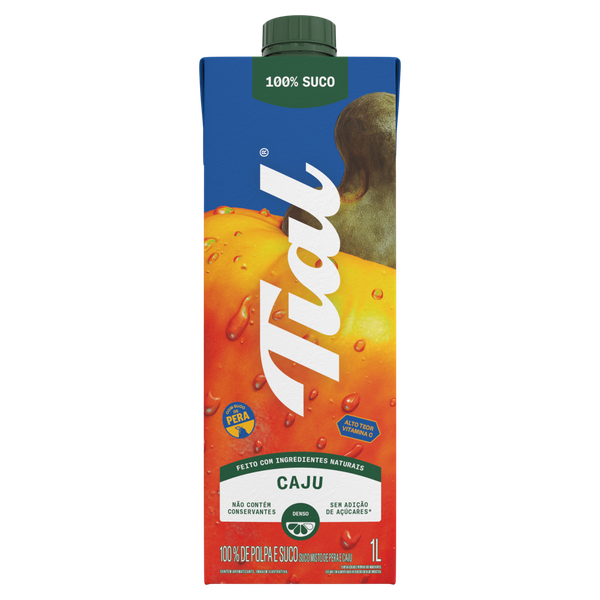 Suco Tial Integral Mix Caju com Pera Tipo 1L
