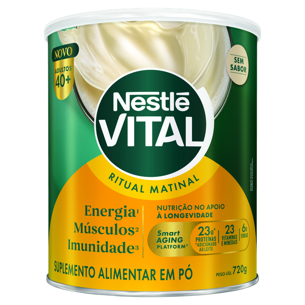 Suplemento Alimentar Nestlé Vital Lata 720g