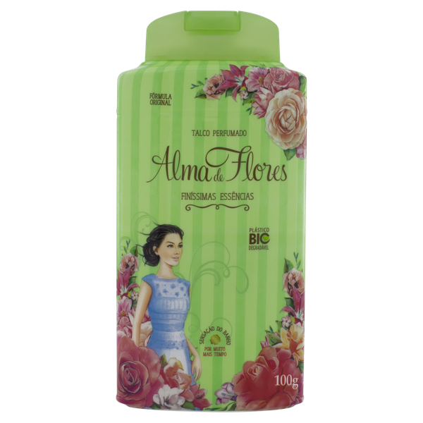 Talco Alma de Flores Clássico 100g
