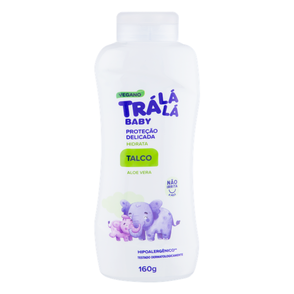 Talco Trá Lá Lá Baby Hidrata 160g
