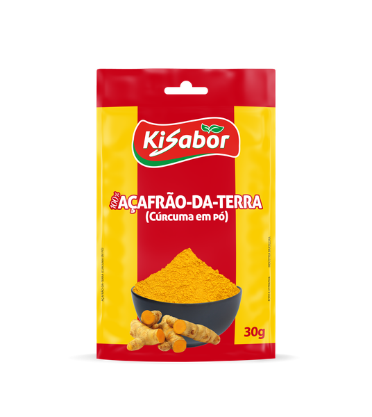 Tempero Açafrão Kisabor 30g