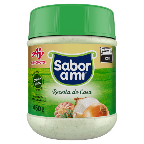 Tempero Ajinomoto Rec Cas Pimenta sem Pimenta 450g