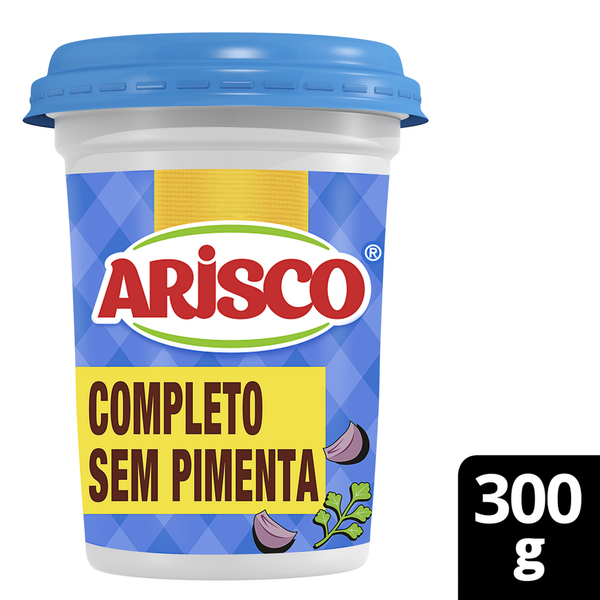Tempero Completo sem Pimenta Arisco 300g