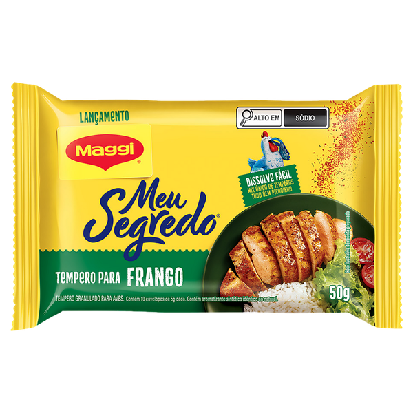 Tempero Meu Segredo Frango Maggi 50g