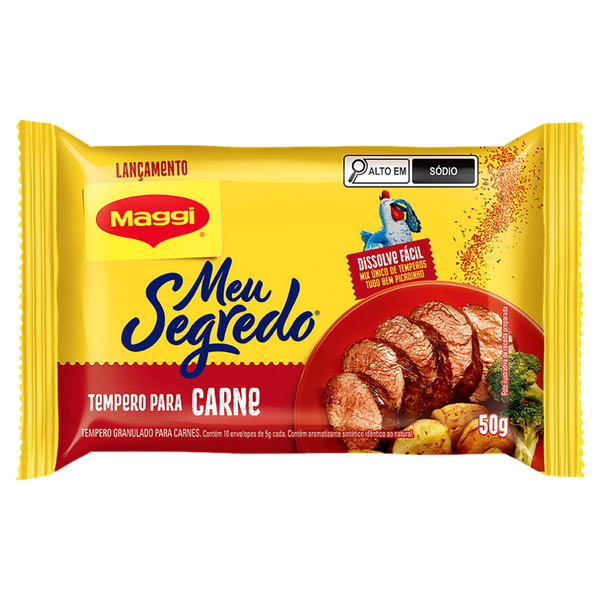 Tempero Maggi Granulado Carne 50g