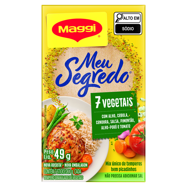 Tempero Maggi Meu Segredo 49g