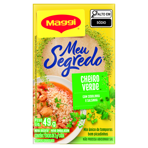 Tempero Maggi Meu Segredo Cheiro Verde 49g