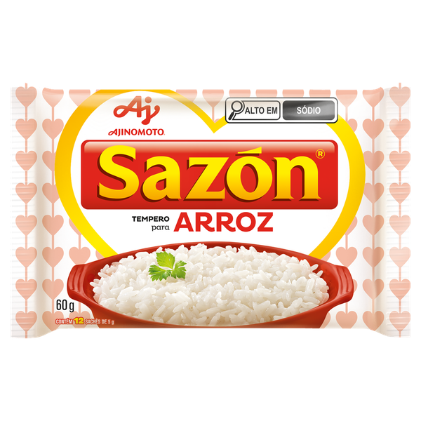 Tempero Sazon Branco Arroz 60g