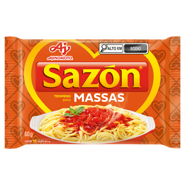 Tempero Sazon Laranja Massas 60g